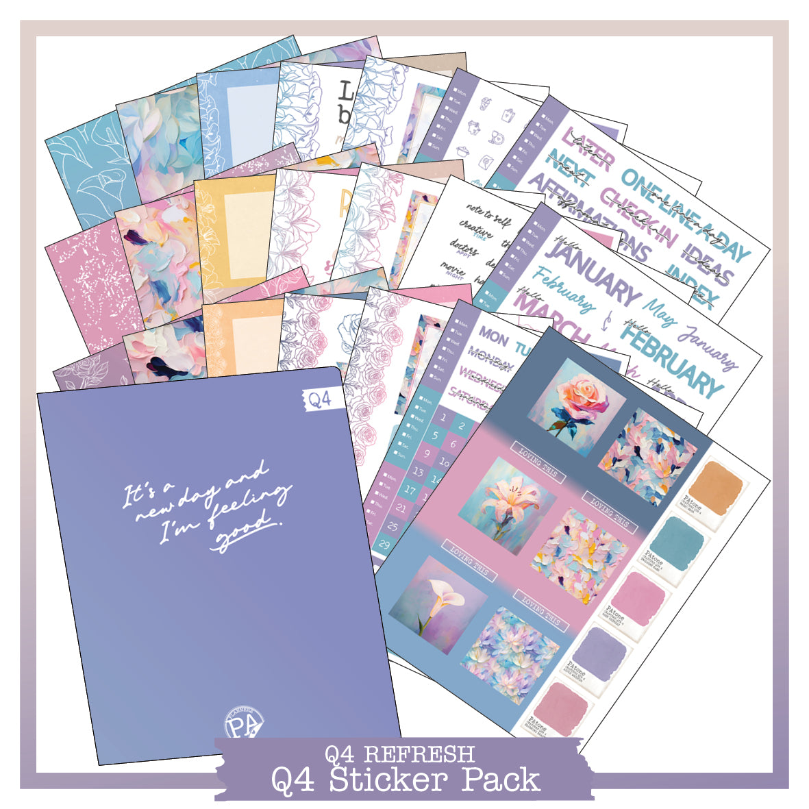 Chapters: Q4 Quarterly Refresh - Sticker set