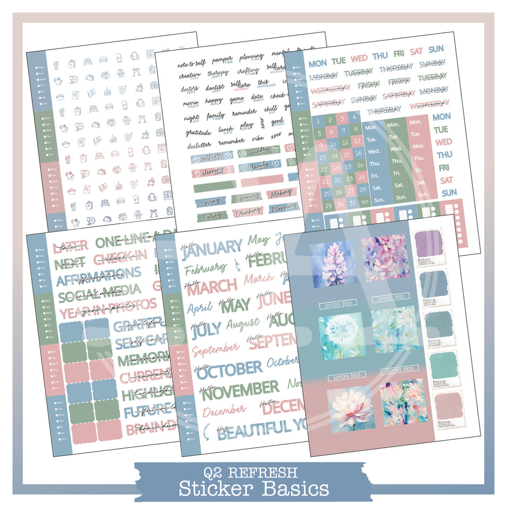 Chapters: Q2 Quarterly Refresh - Sticker set