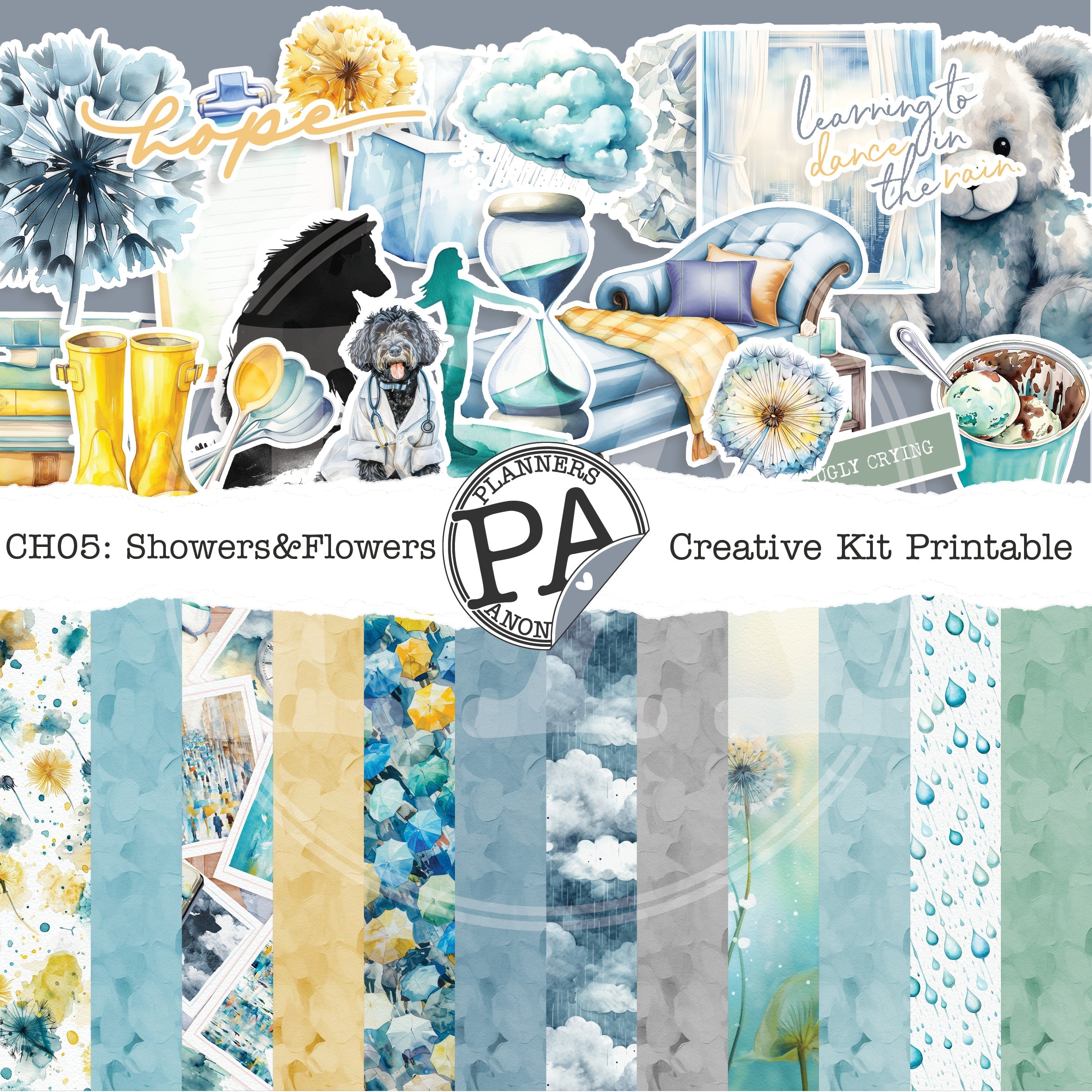 CH05: Showers and Flowers Creative Kit-(US)