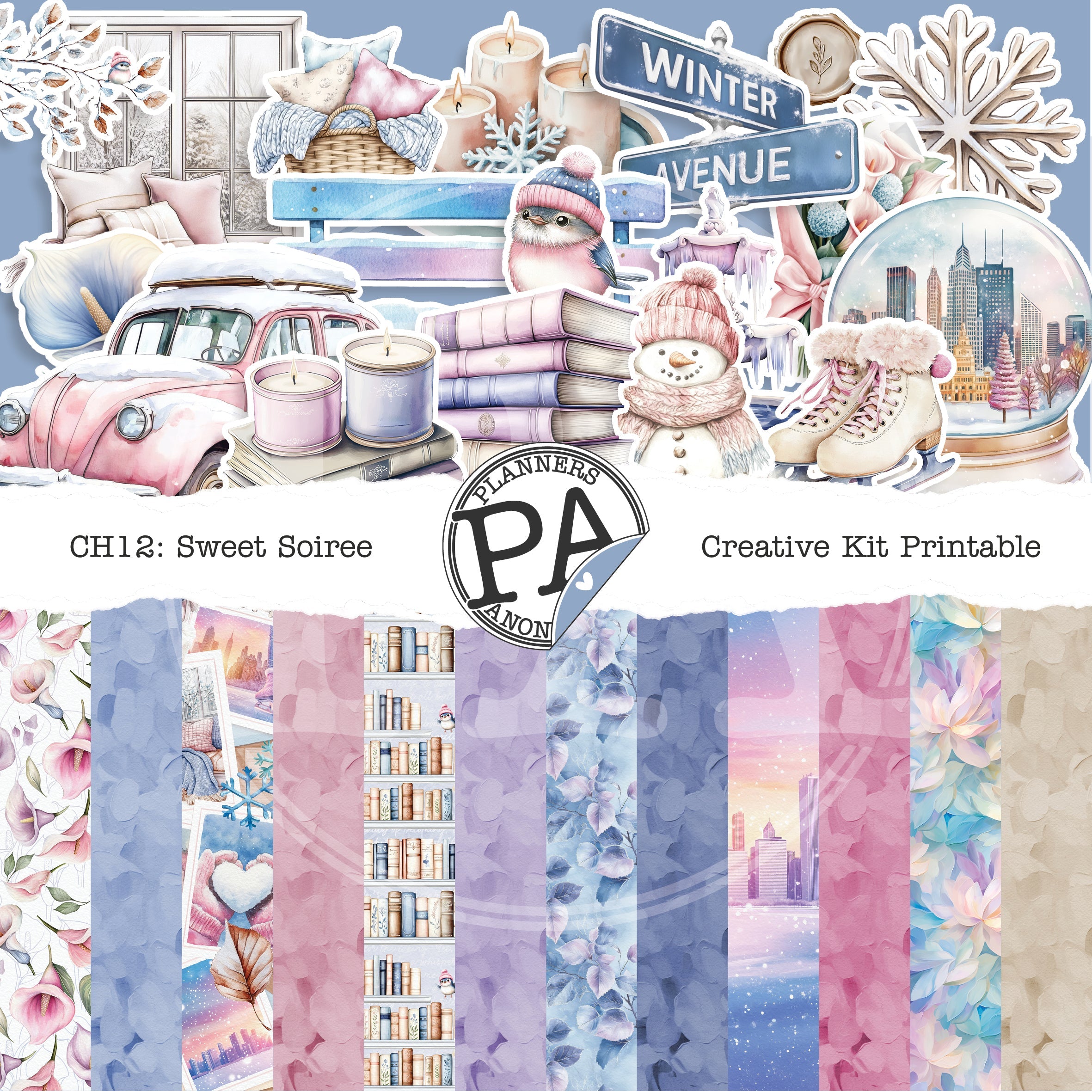 CH12: Winter Avenue Creative Kit-(US)