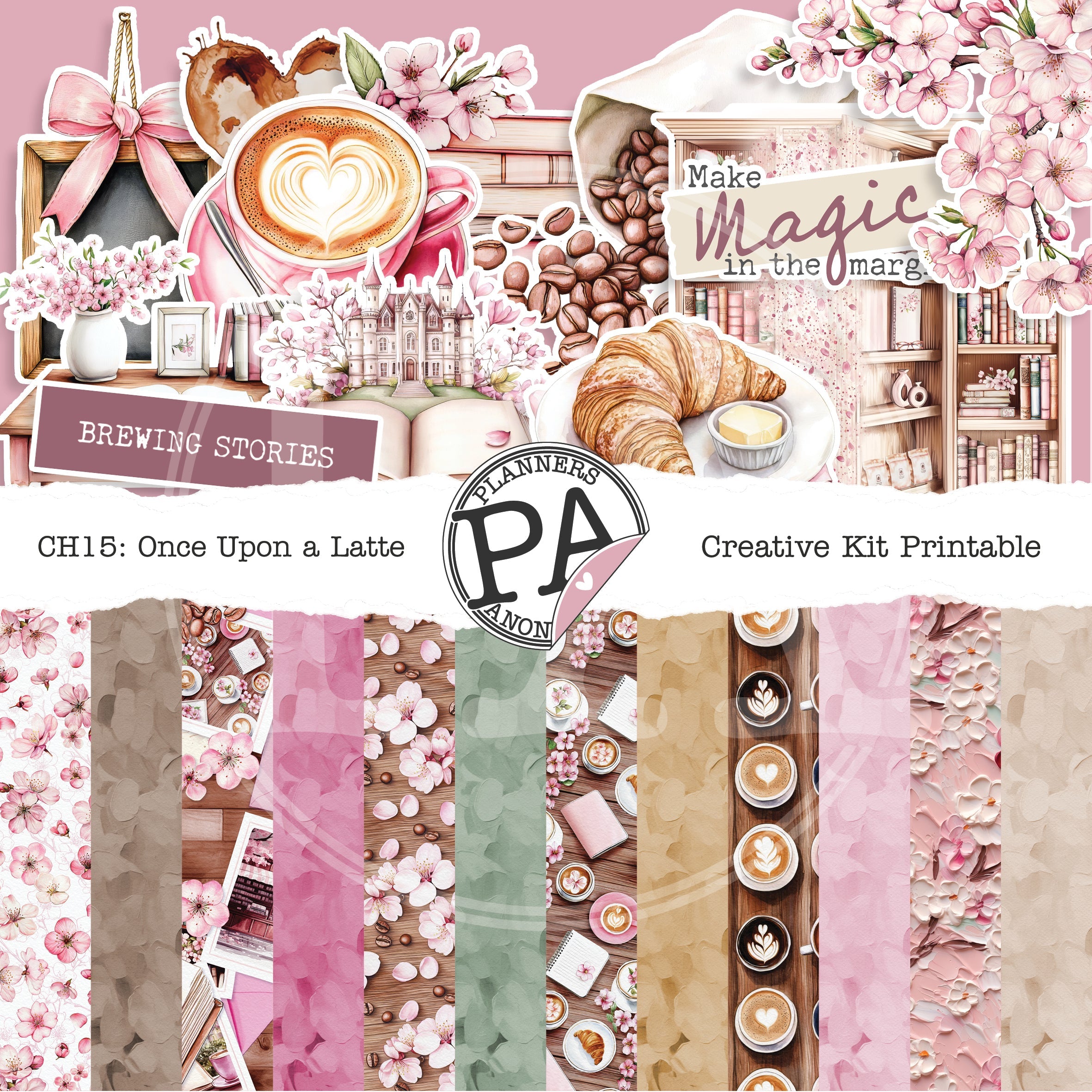 CH15: Once Upon a Latte Creative Kit-(US)