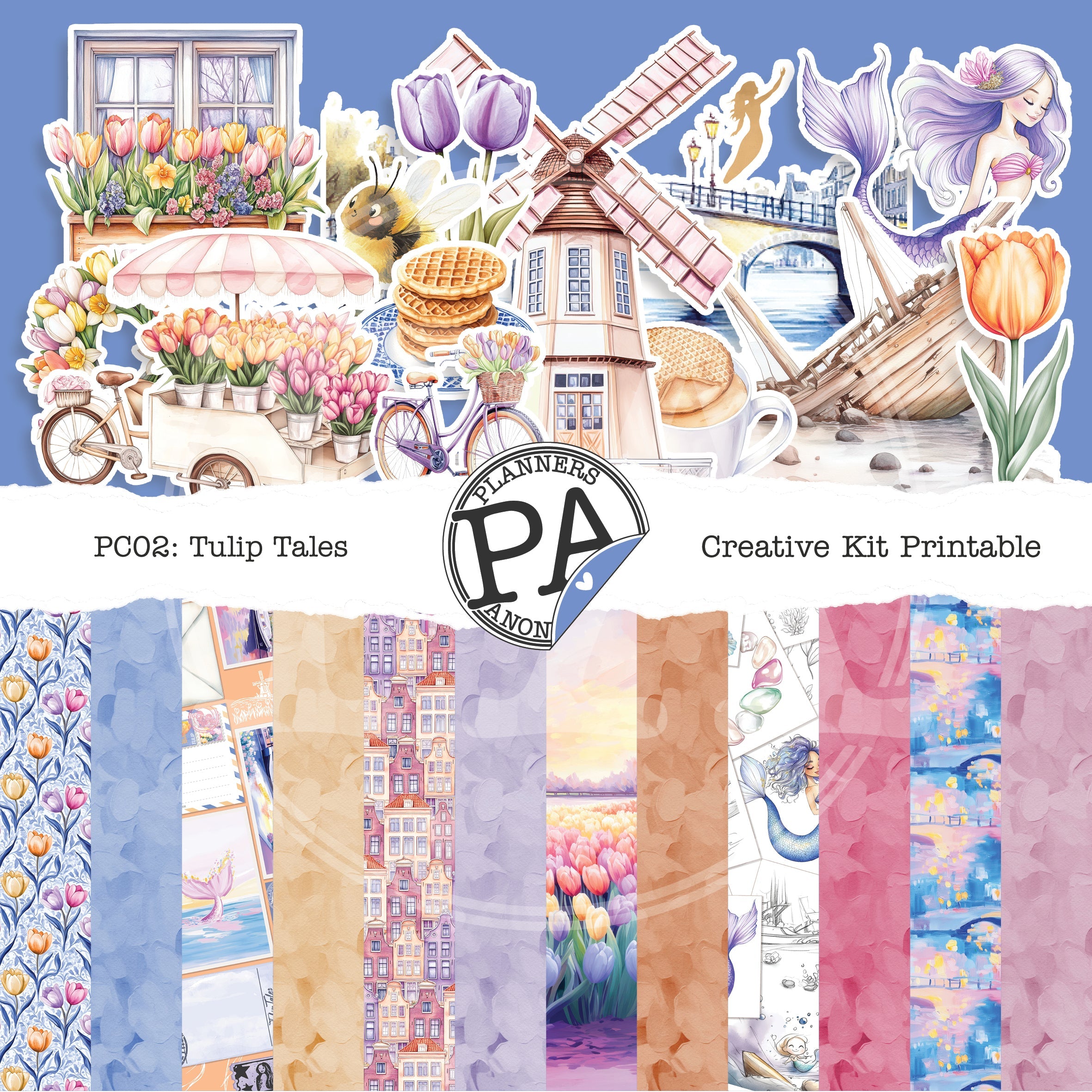 PC02: Tulip Tales Creative Kit-(US)