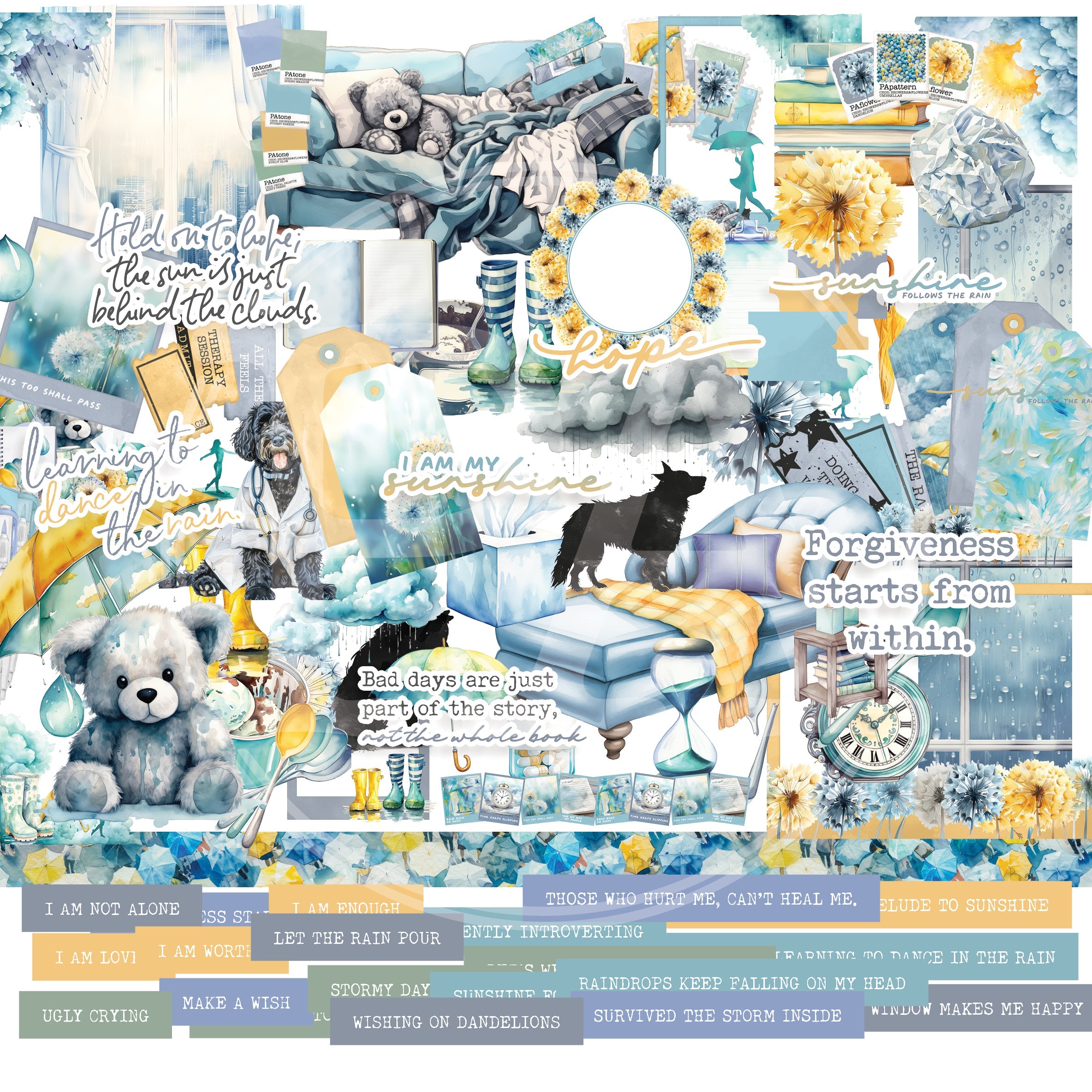 CH05: Showers and Flowers Creative Kit-(US)