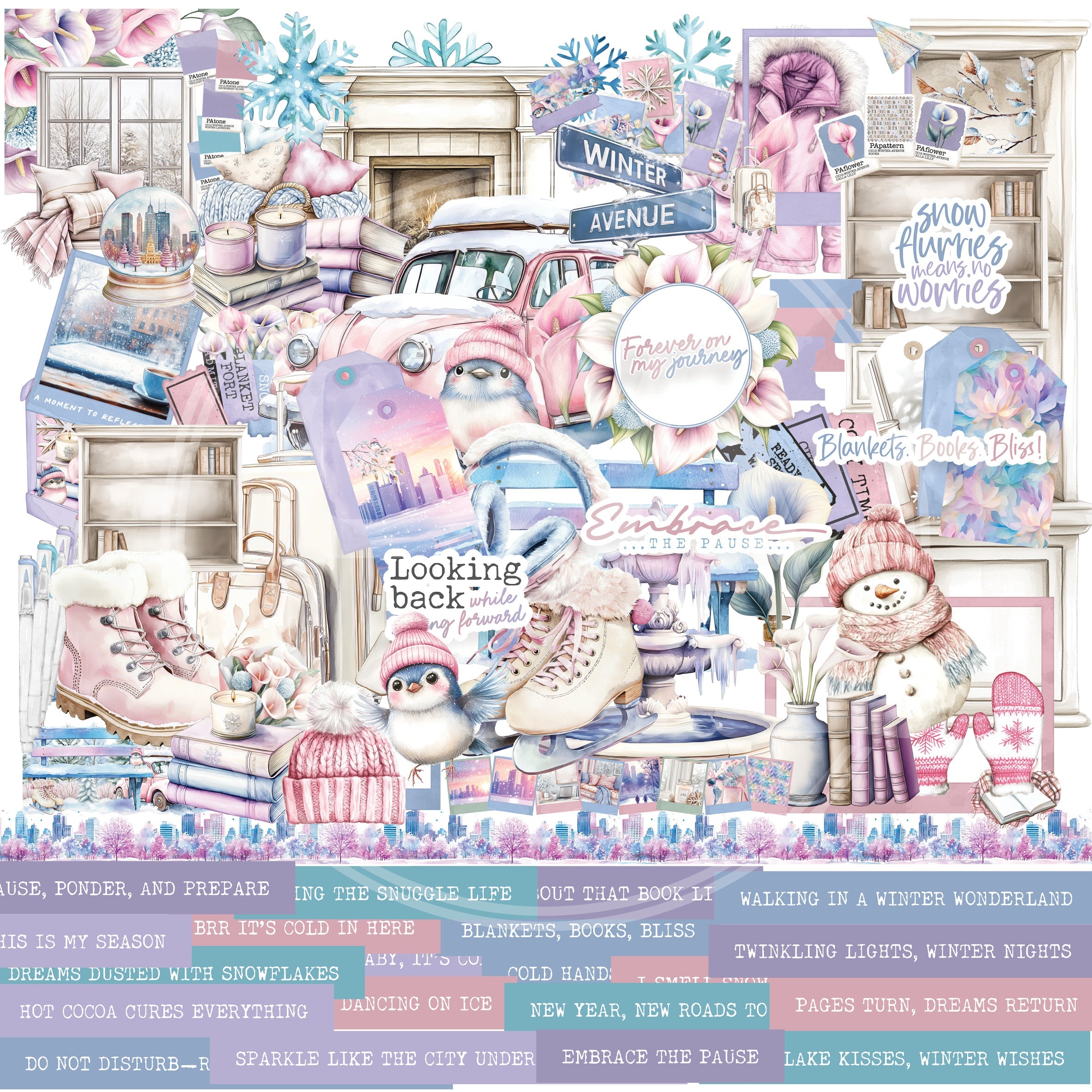 CH12: Winter Avenue Creative Kit-(US)