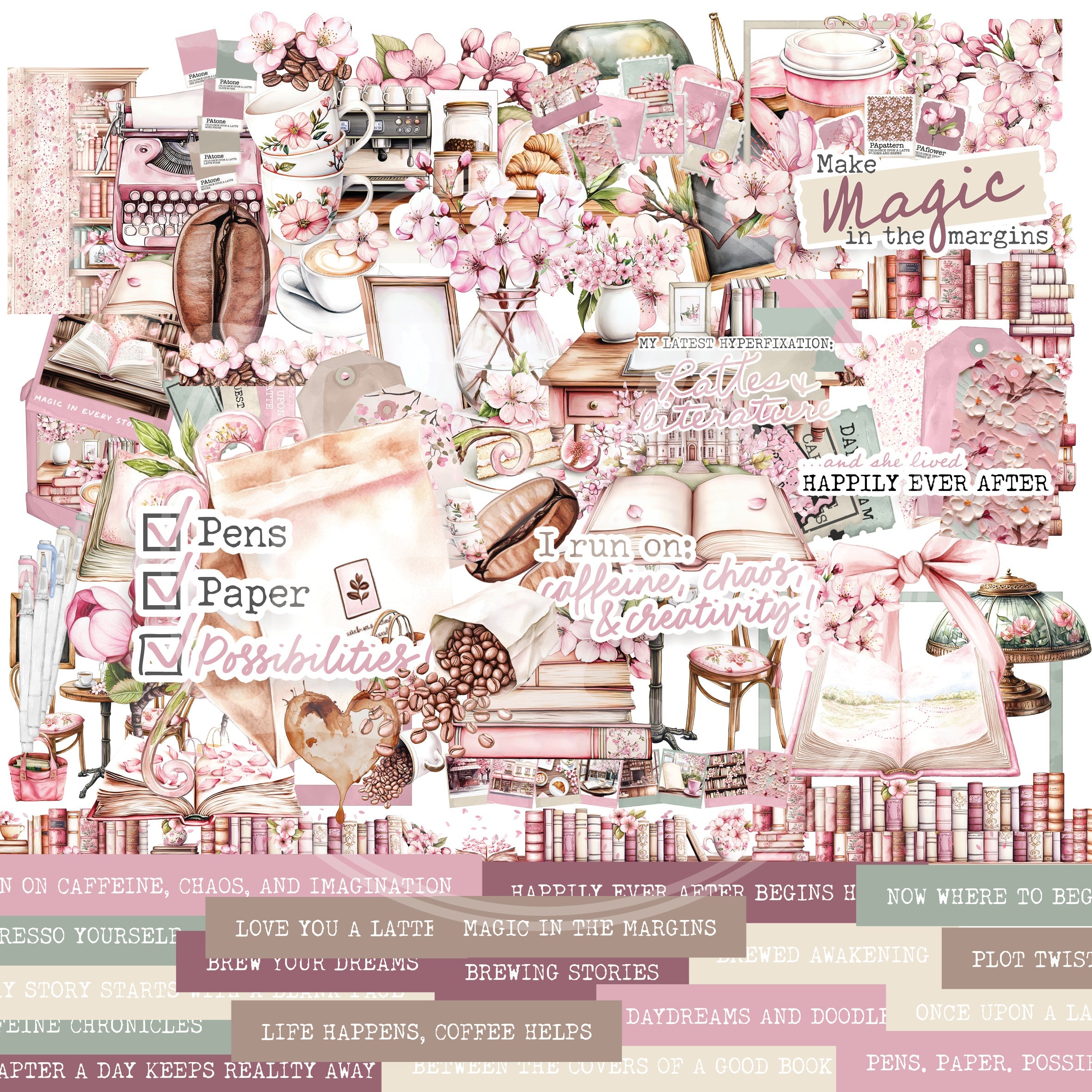CH15: Once Upon a Latte Creative Kit-(US)