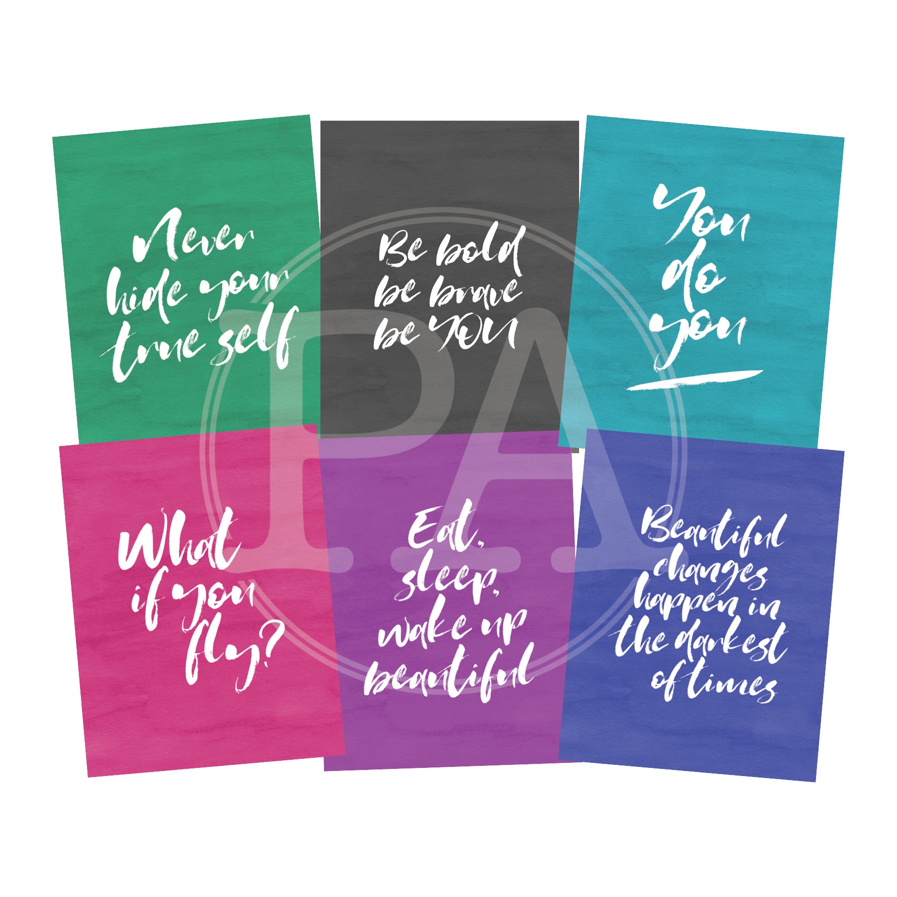Butterfly Skies - Quote Cards