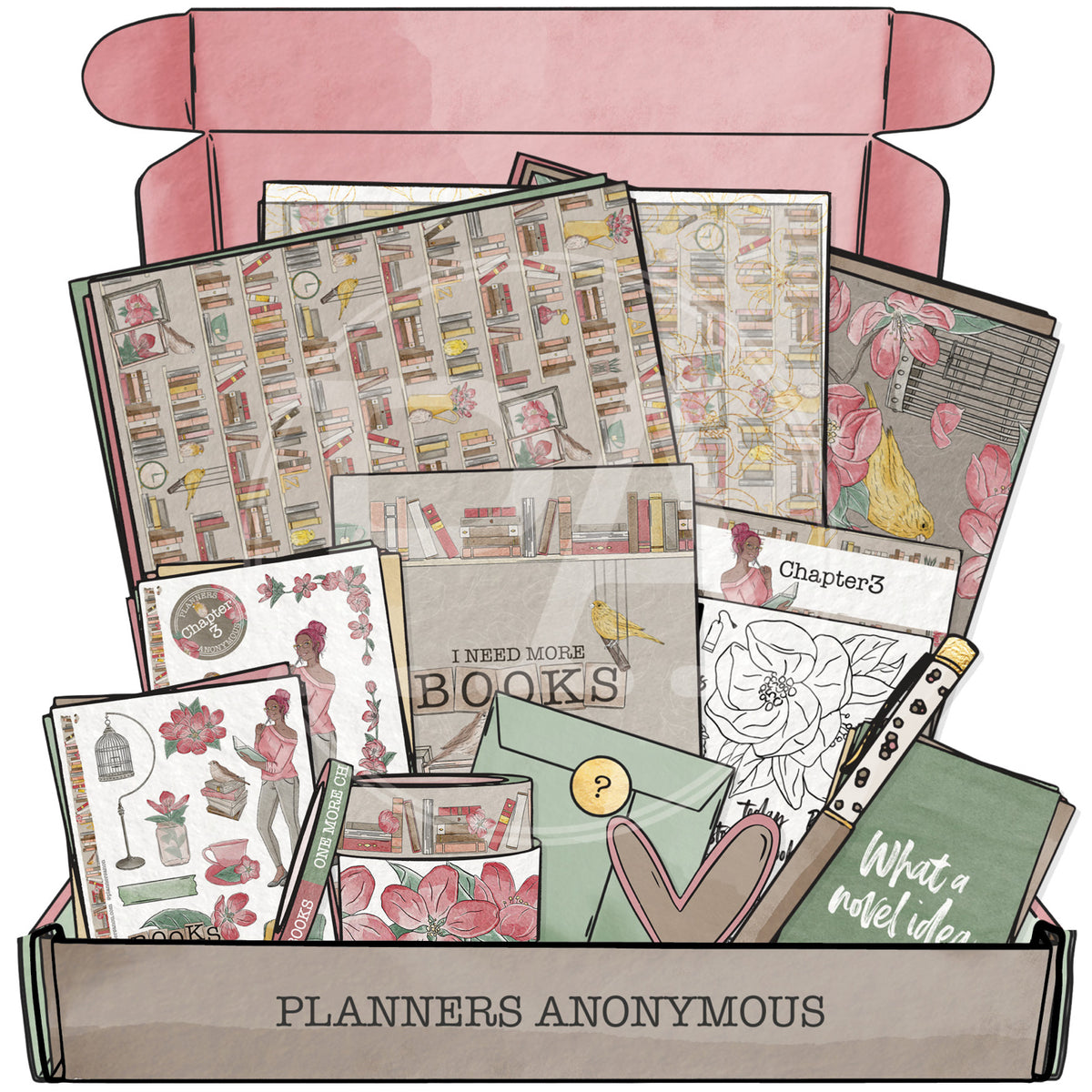 Chapter Three decorative papers - standard
