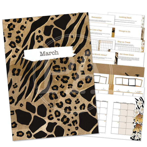 Fierce Printable Luxe Weekly Inserts