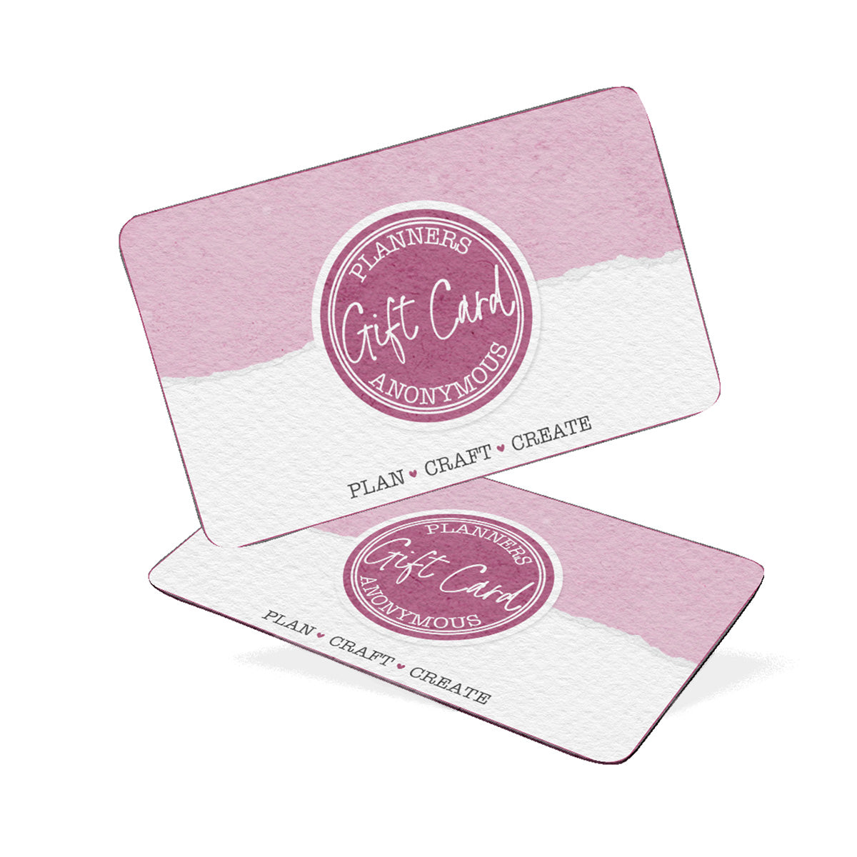 Planners Anonymous Gift Card