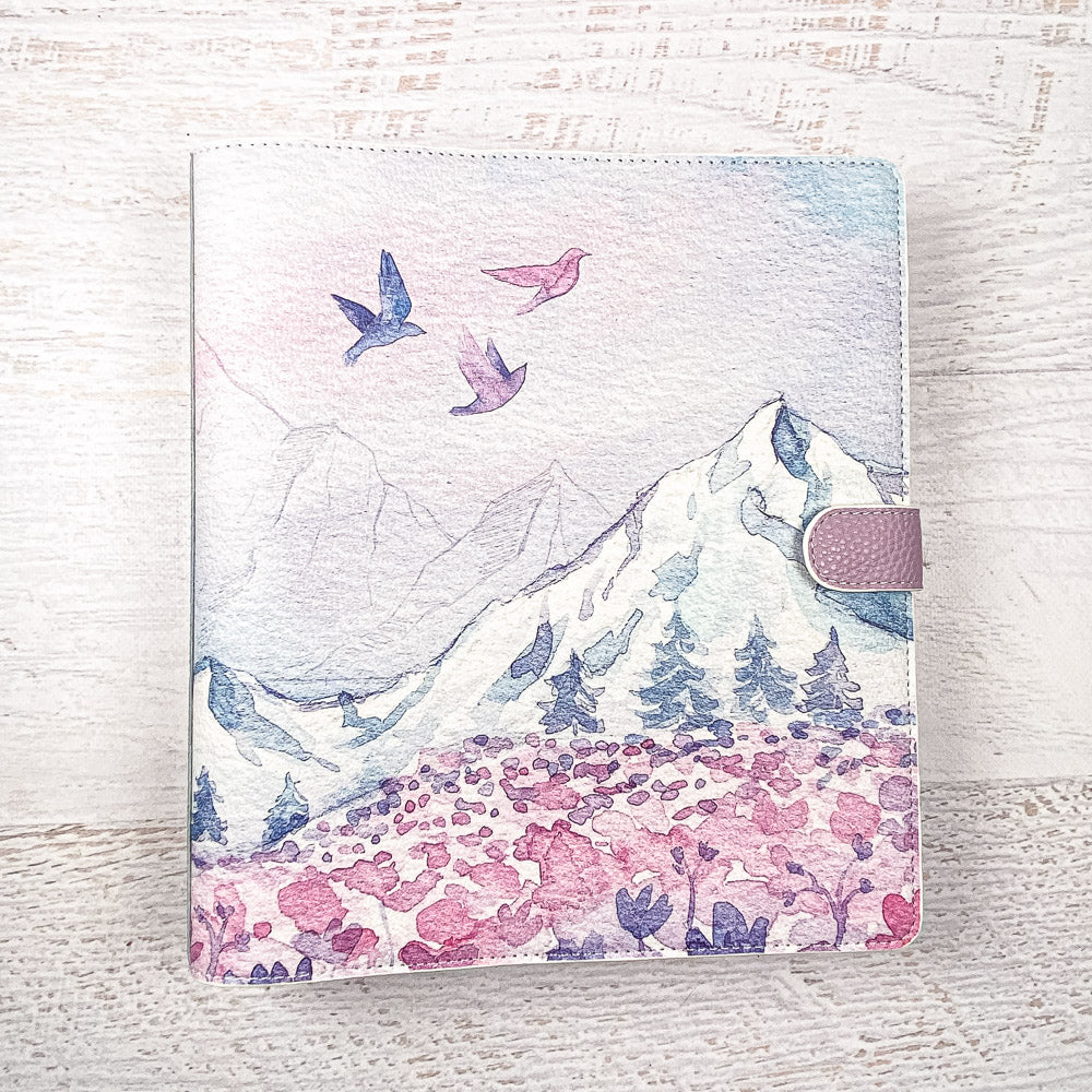 Northern Lights Melody Classic Planner Cover