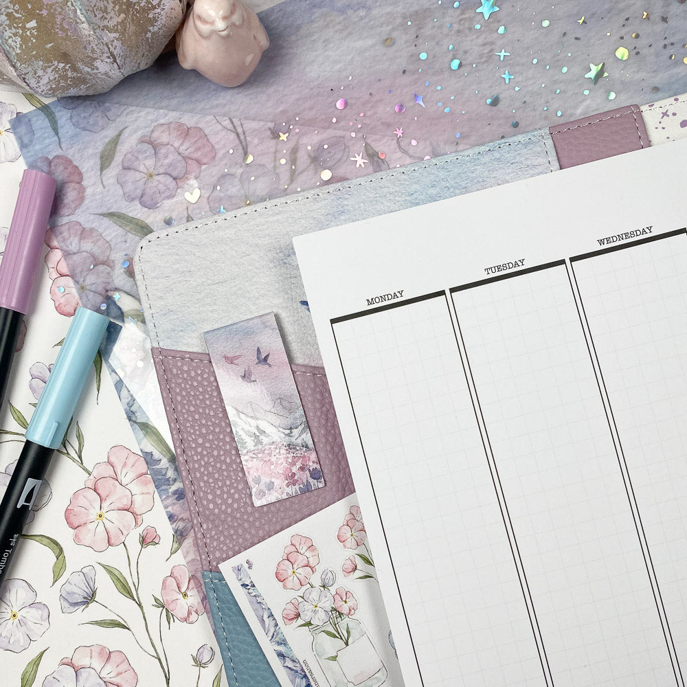 Northern Lights Melody Classic Planner Cover