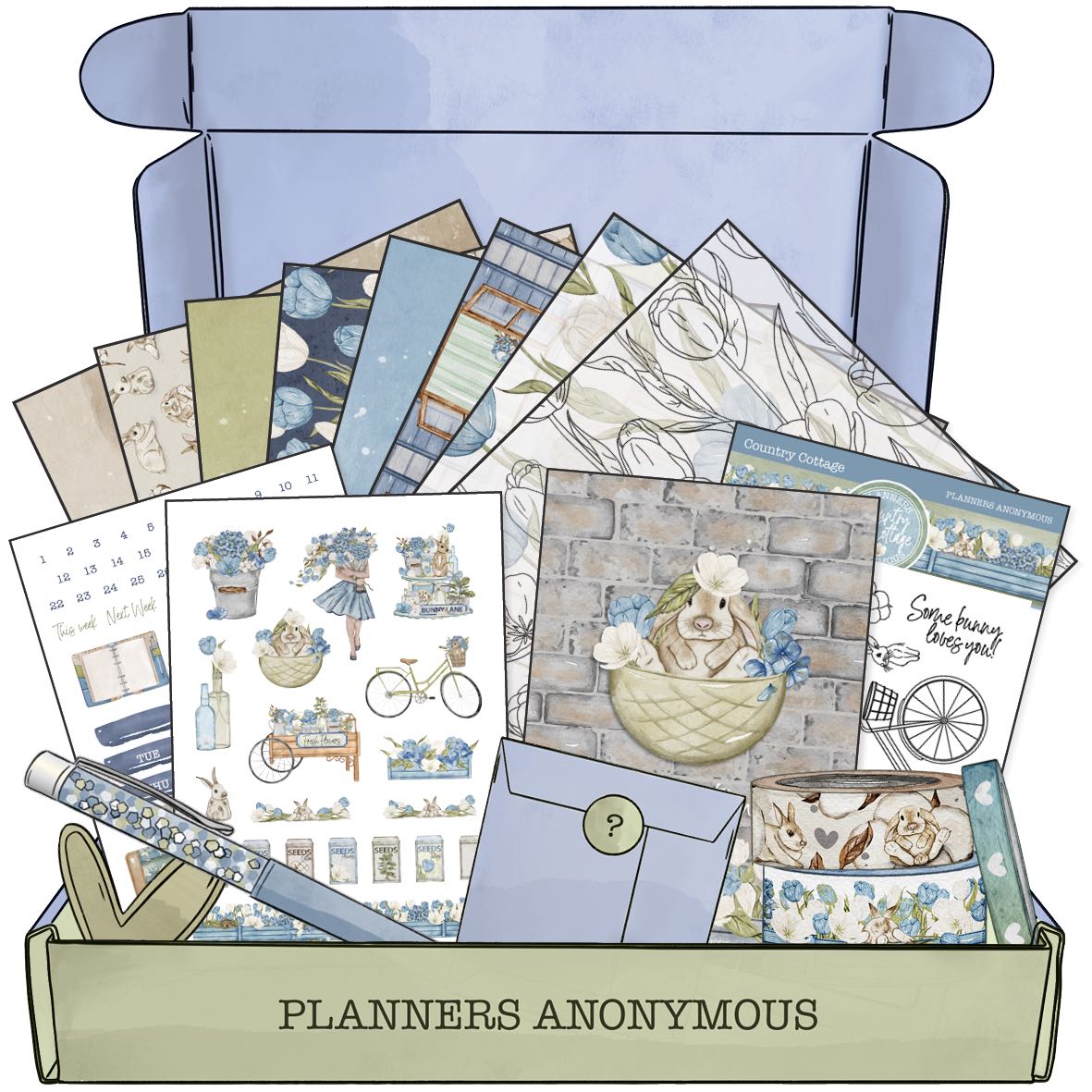 Country Cottage Planner Kit