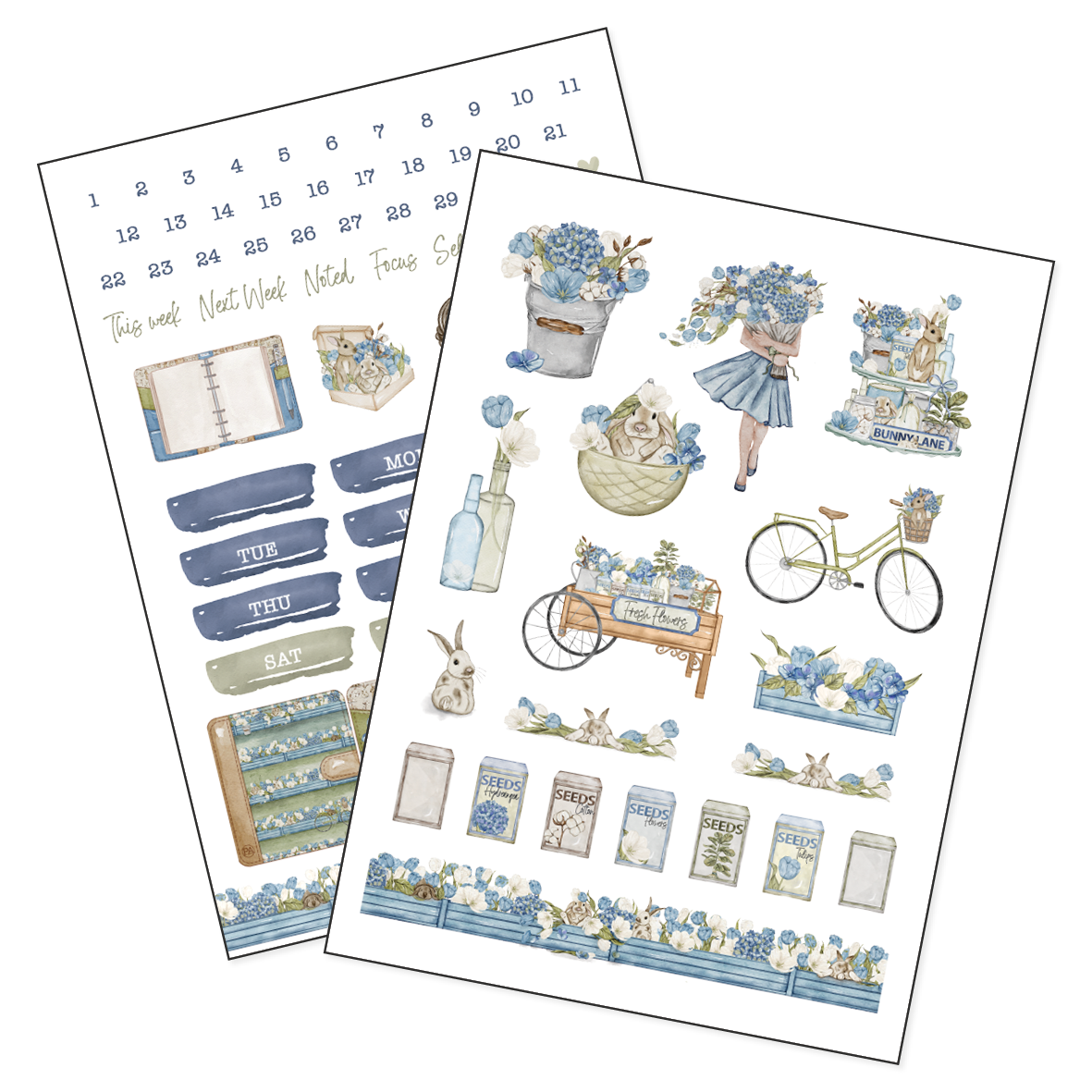 Country Cottage Planner Kit