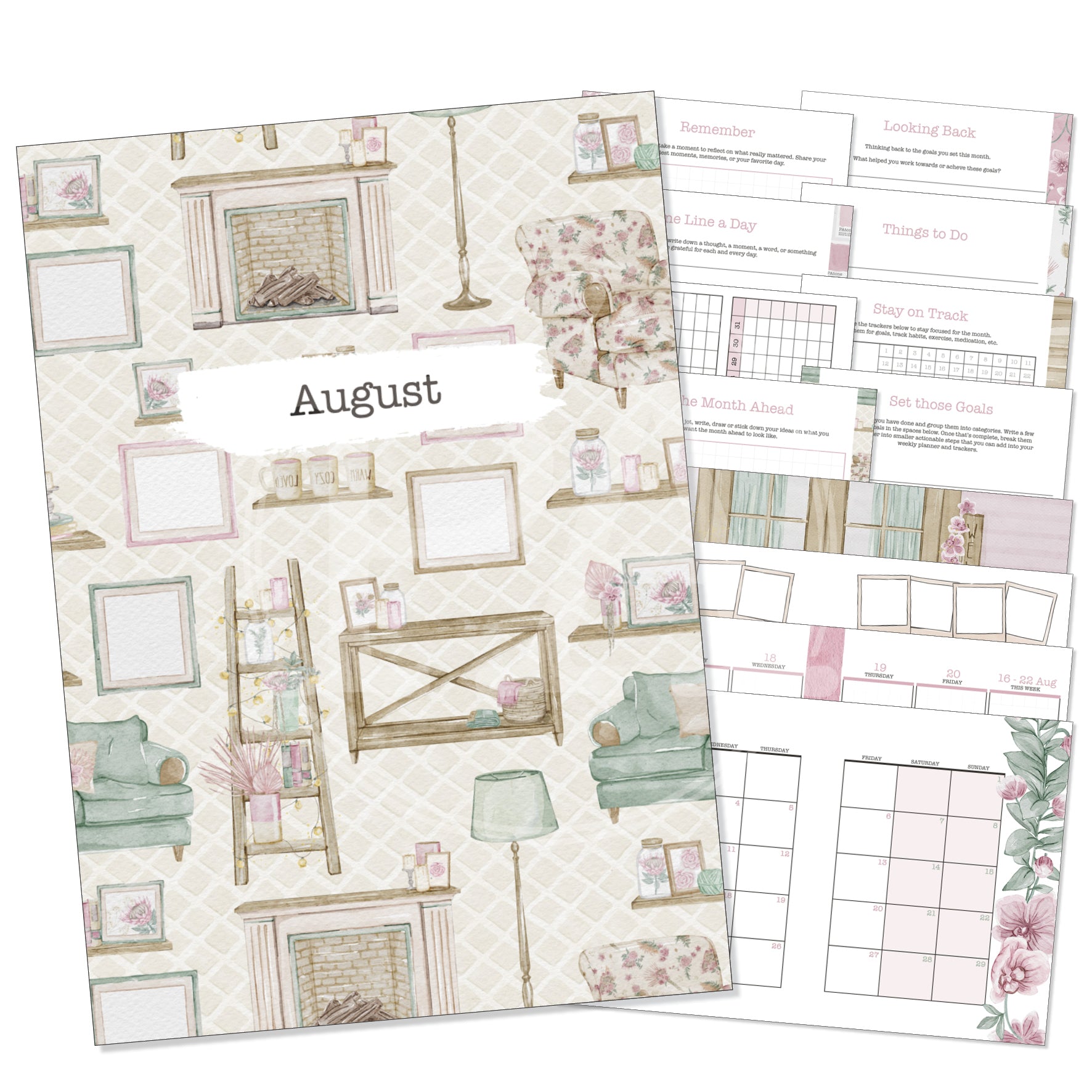 Hygge Life Printable Luxe Weekly Inserts