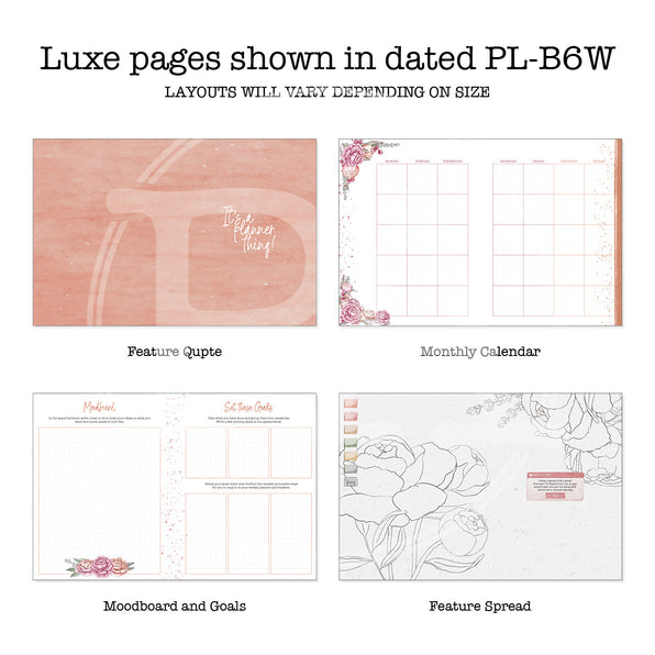 PlannerLove Inserts Luxe Printable