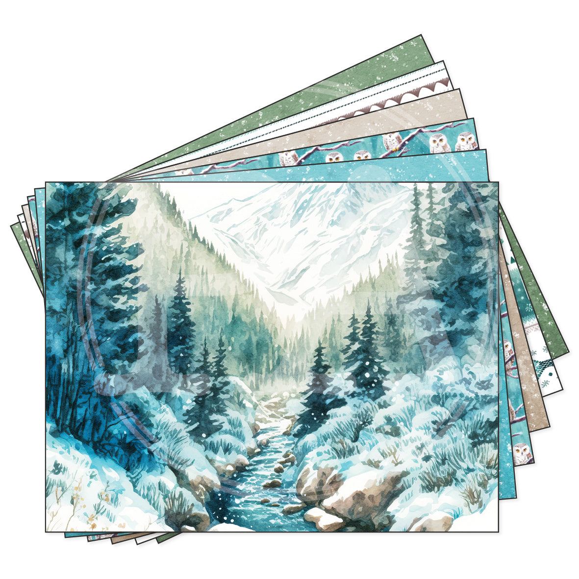 Into the Wild decorative papers - standard