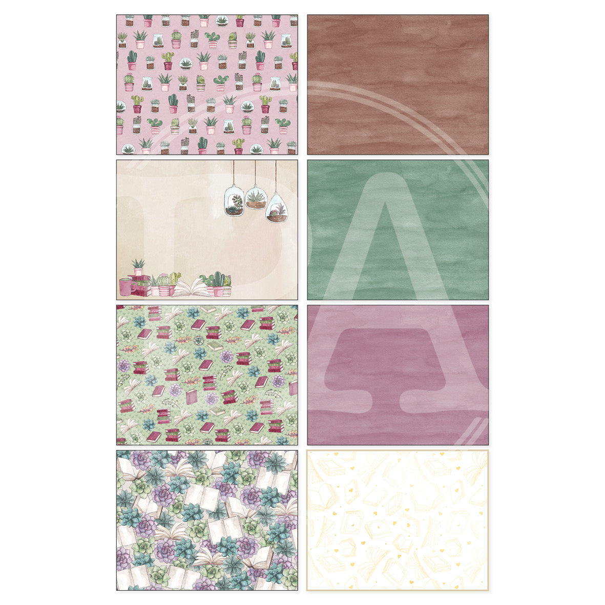 BookLover 2 decorative papers - additional