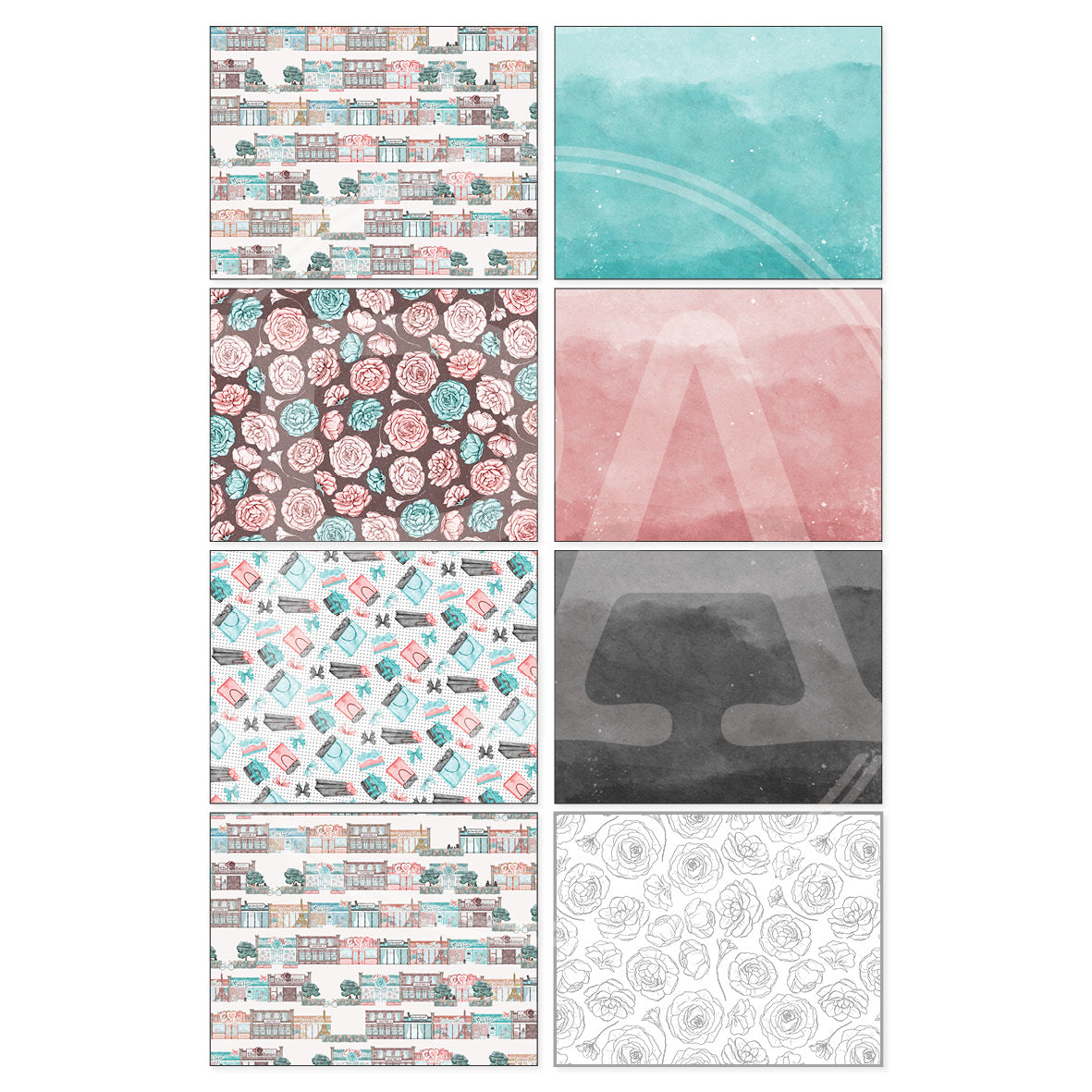 Shop til you drop decorative papers - standard