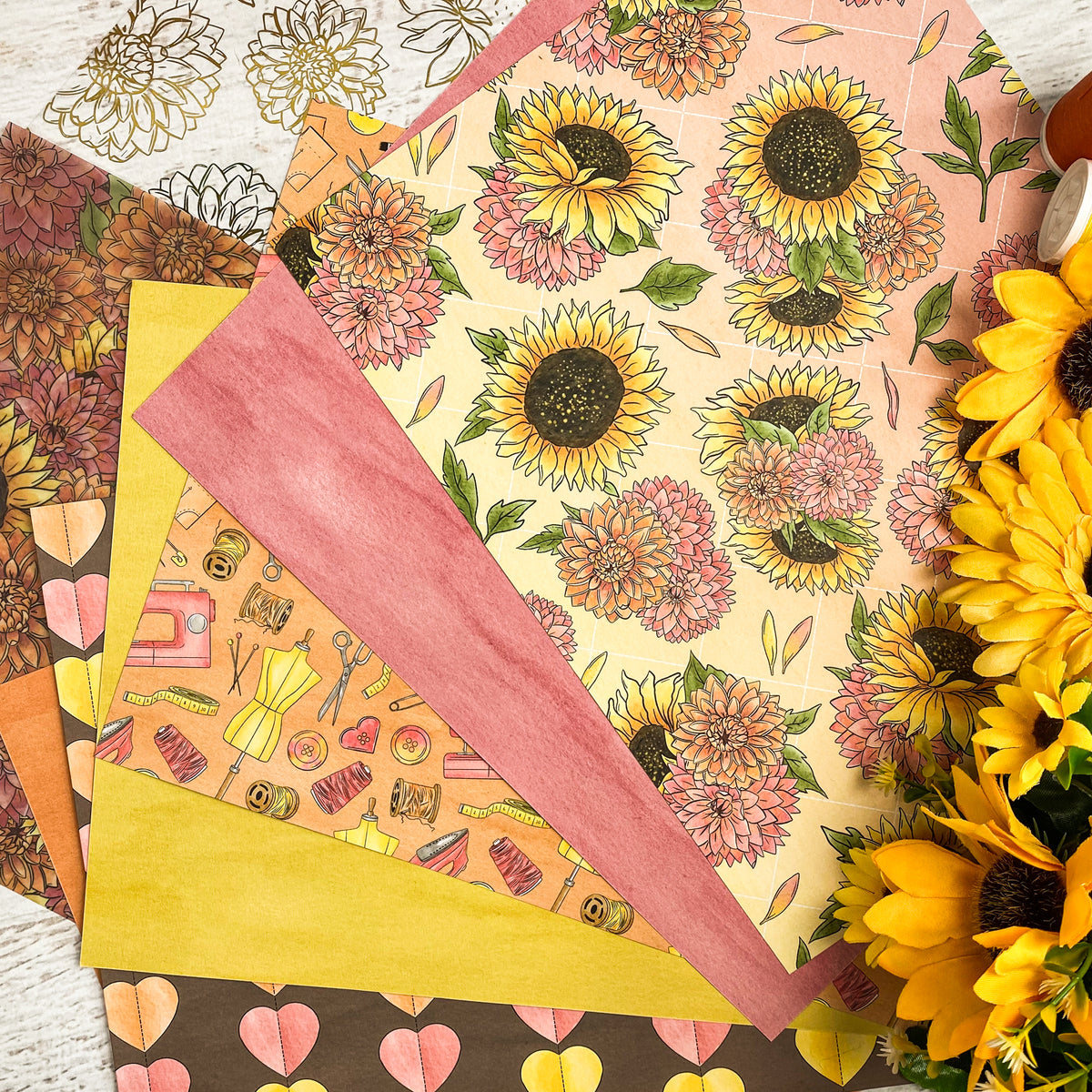 Sew Crafty decorative papers - standard