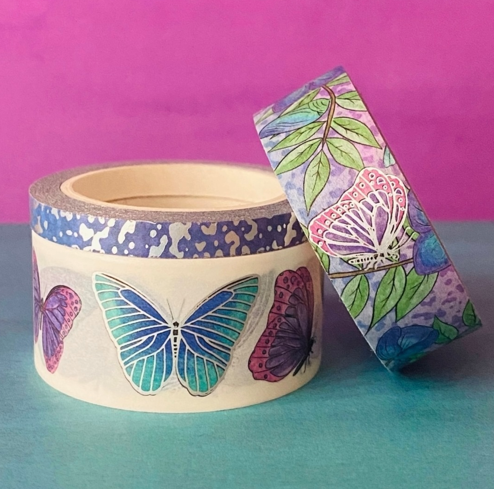 Butterfly Skies Washi - wide (approx 22mm)
