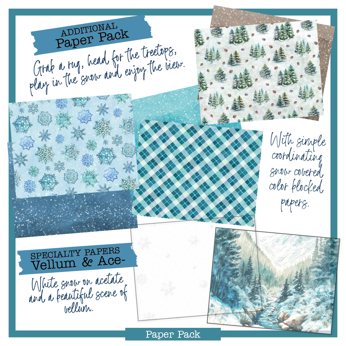 Into the Wild additional paper pack