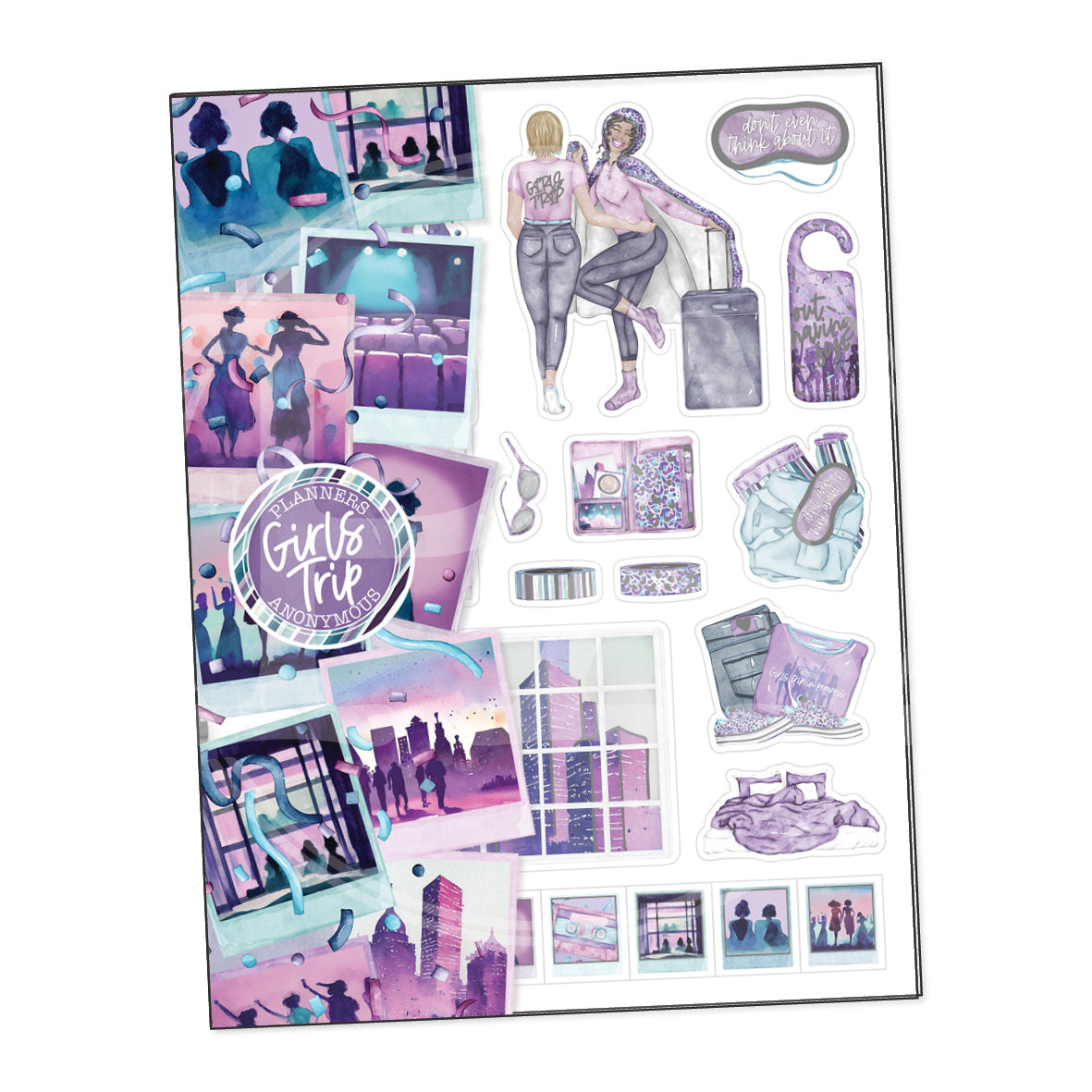 Girls Trip planner sticker book