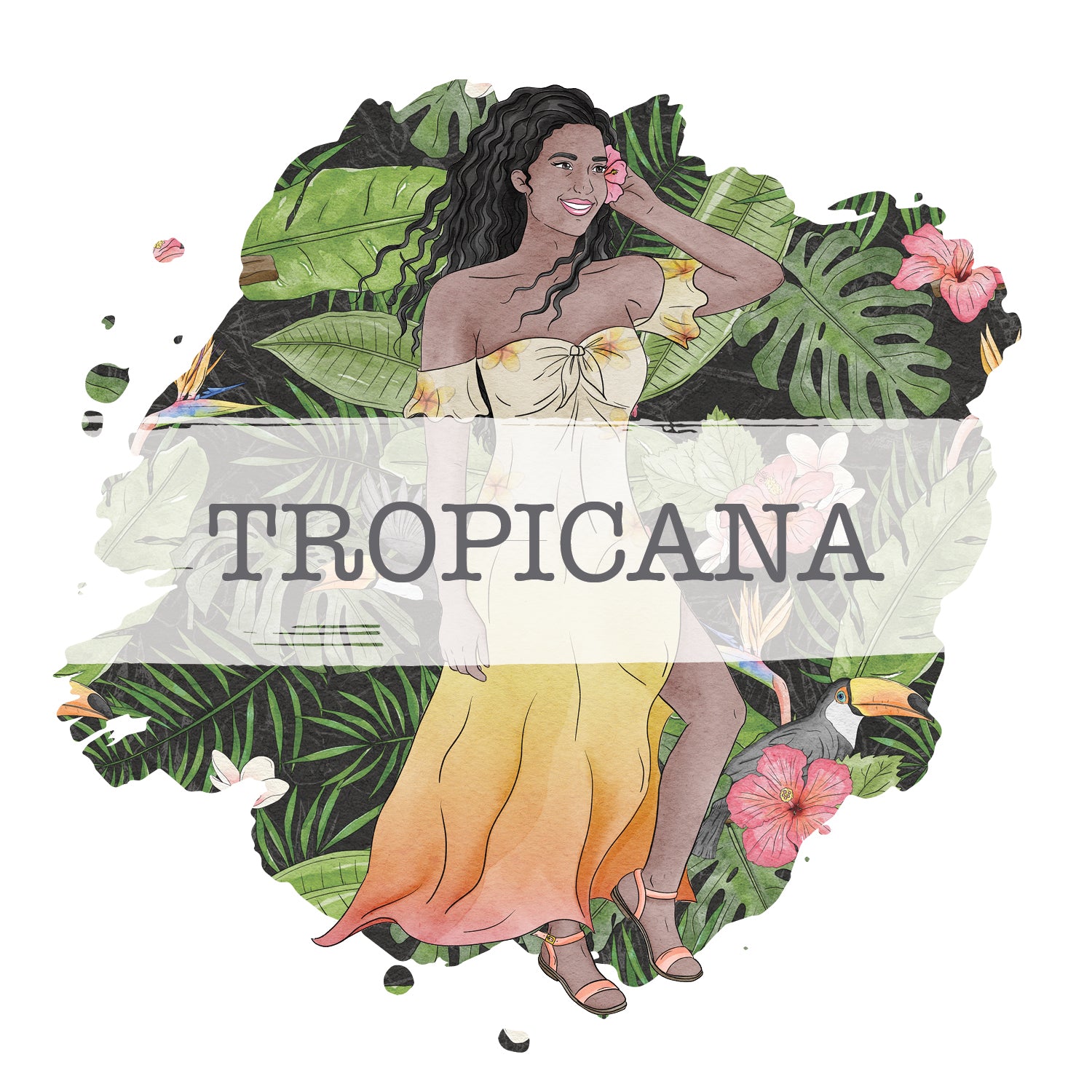 Tropicana decorative papers - additional