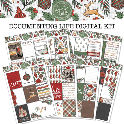 Deck the Halls Documenting Life in Colour Printable