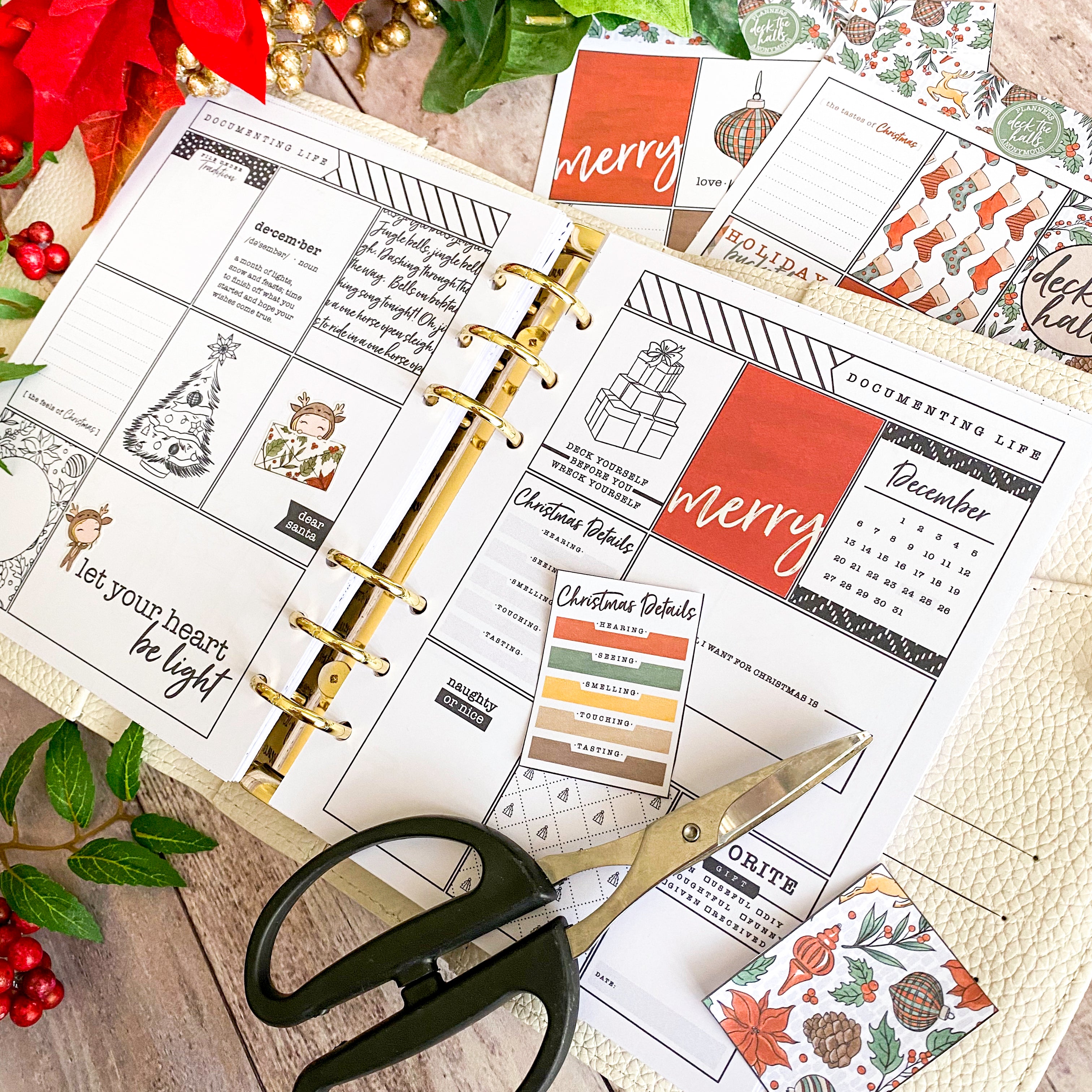 Deck the Halls Documenting Life in Colour Printable
