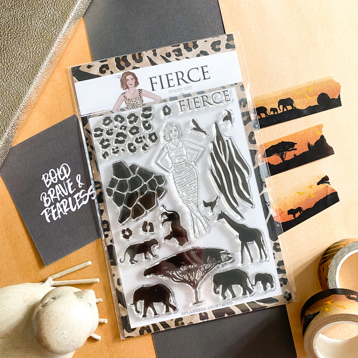 Fierce decorative papers - additional