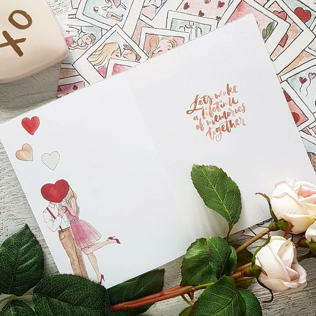 All Loved Up! Luxe Greeting Card