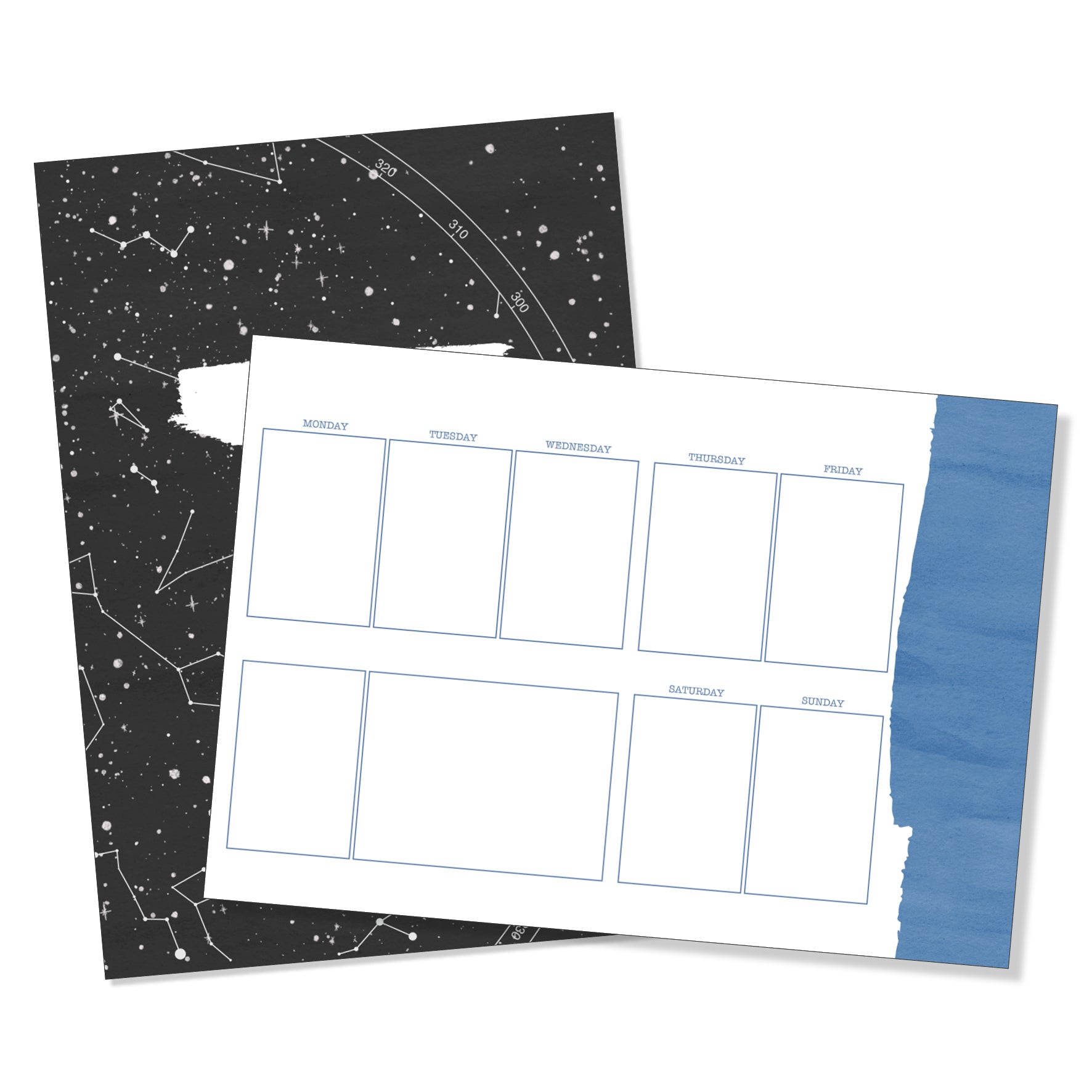 Under the Stars - Printable Inserts - Kit