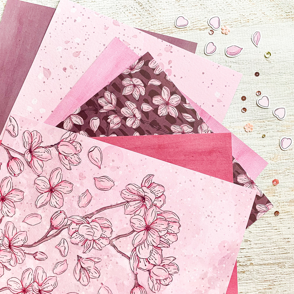 Sakura decorative papers - standard
