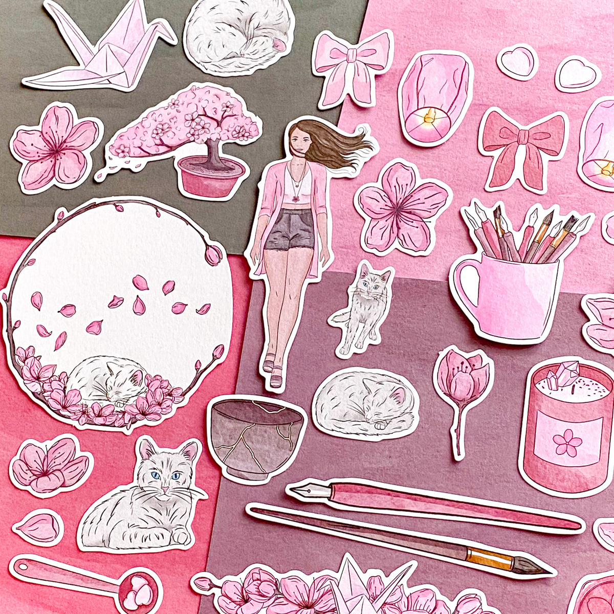 Sakura decorative papers - standard