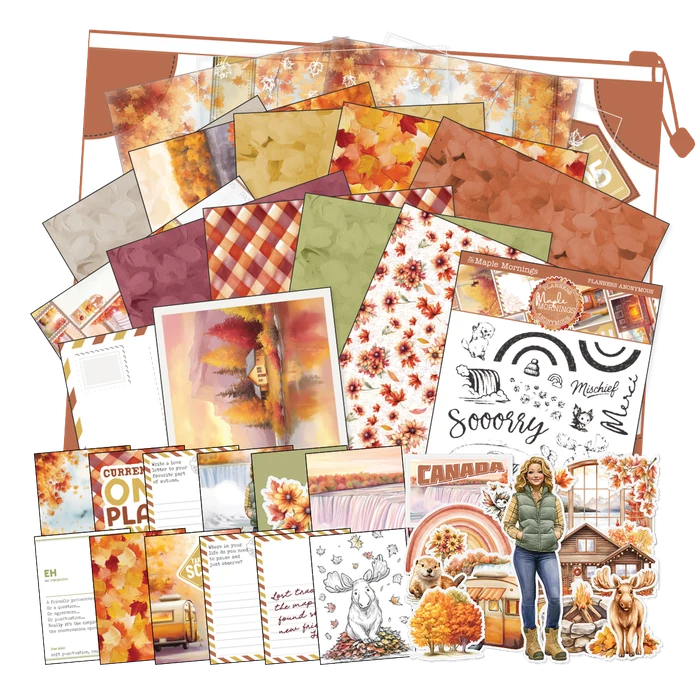 PC05 Maple Mornings Paper Lover pack contents