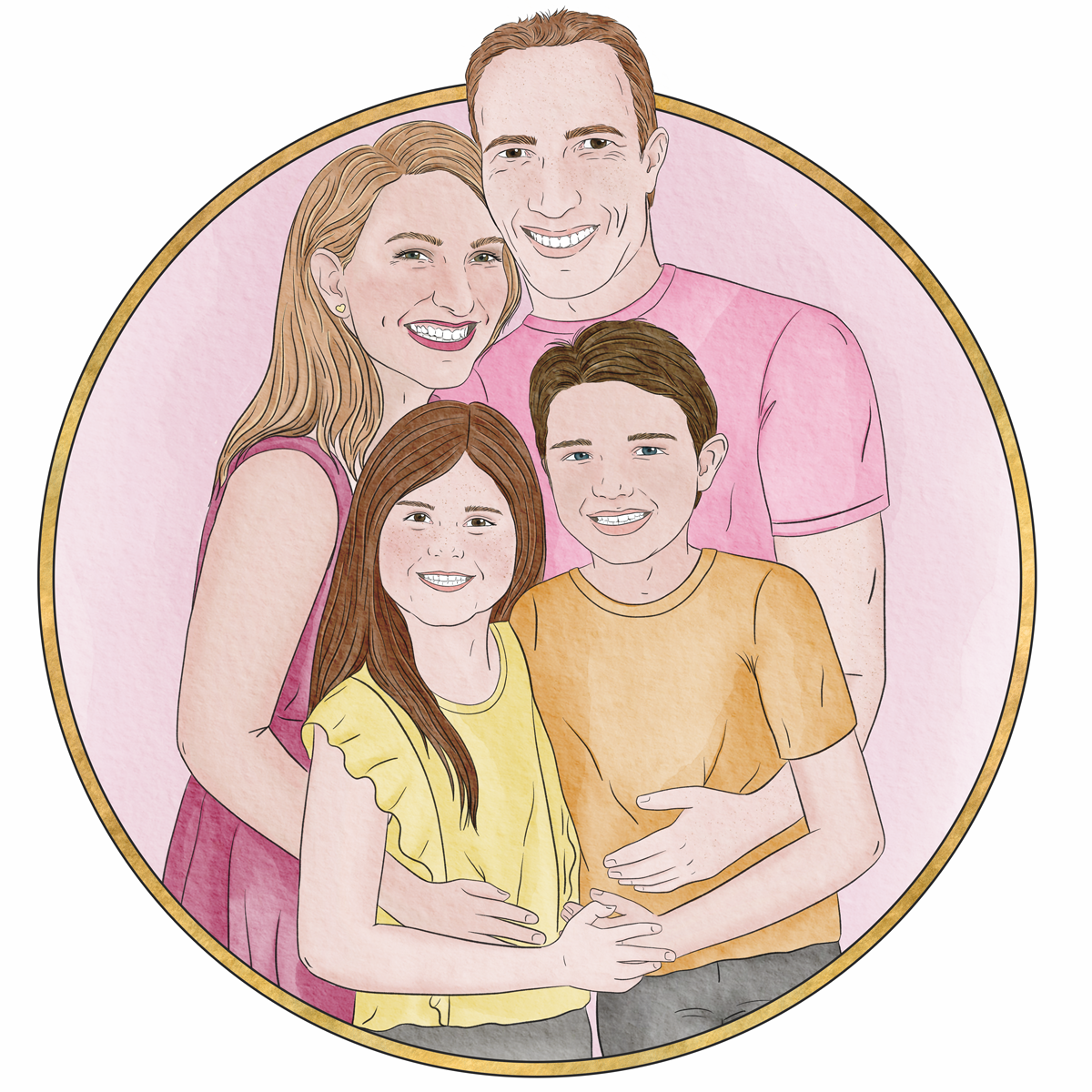 Planners Anonymous family portrait